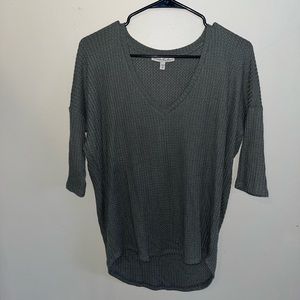 Green short sleeve top